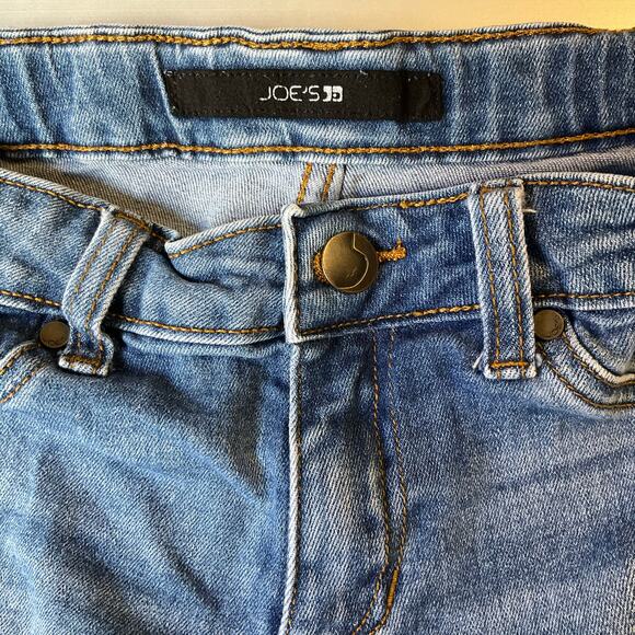 Joe’s Big Girl Skinny Jeans size 16 Blue Mid Rise Stretch Boot Adjustable Waist - Picture 8 of 12